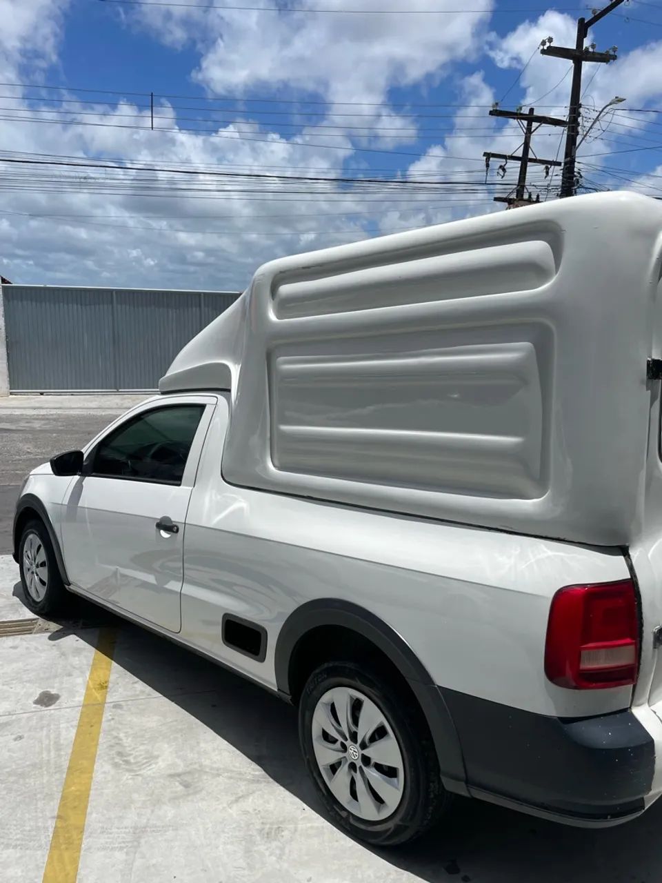 Volkswagen Saveiro Robust 1.6 Total Flex 8V 2021 - Foto 2