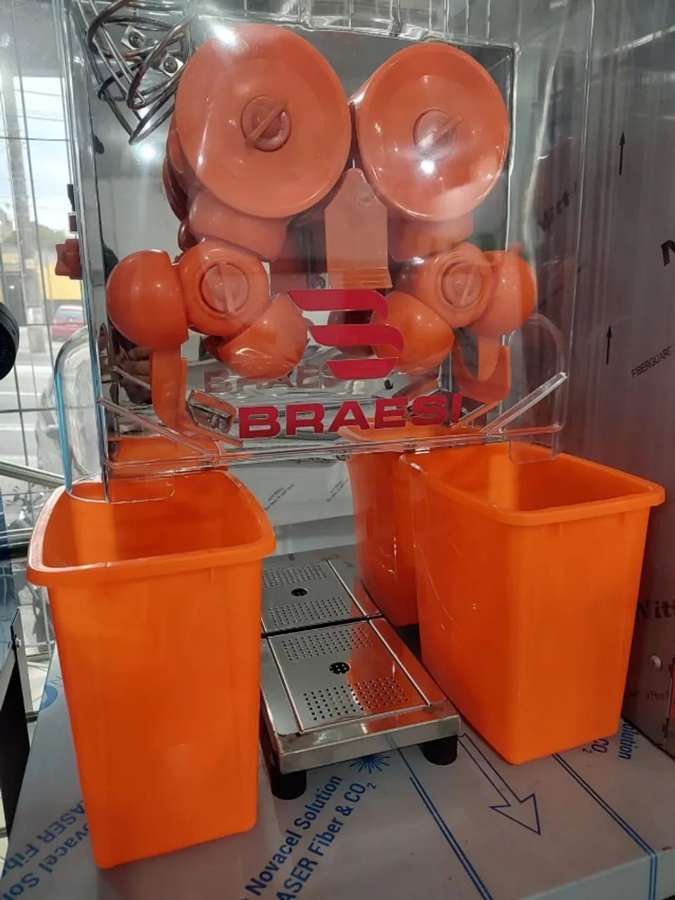 aln. Máquina De Suco Automático Profissional Juice Express Bel-20