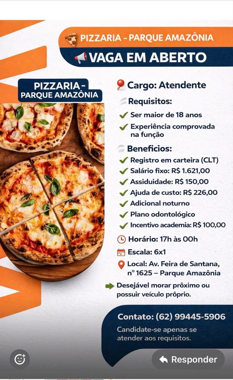 Atendimento Brie Pizzaria - Foto 2