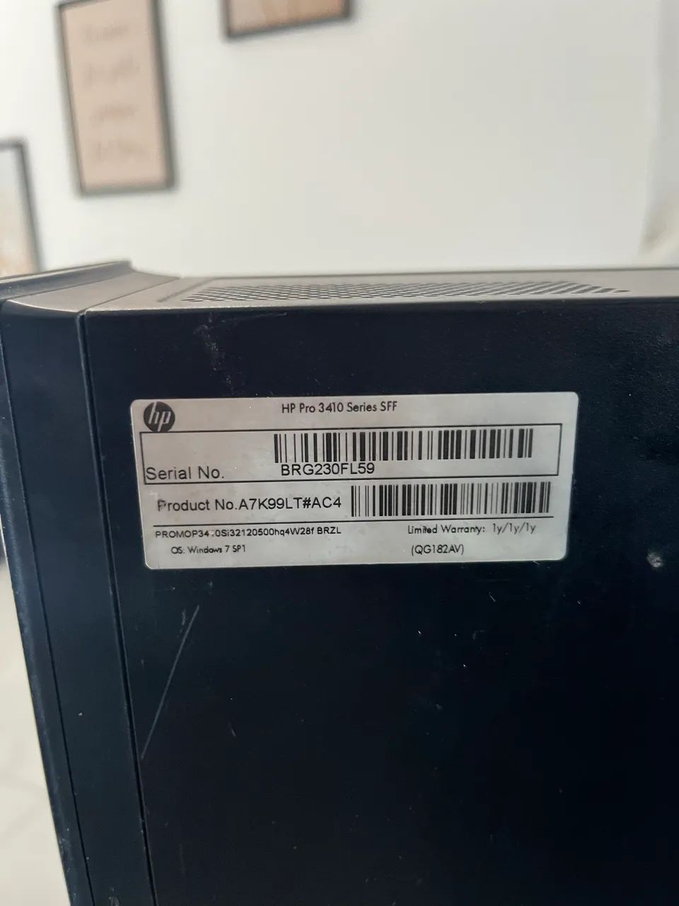 Computador Hp Pro Slimline core i3 - Foto 5