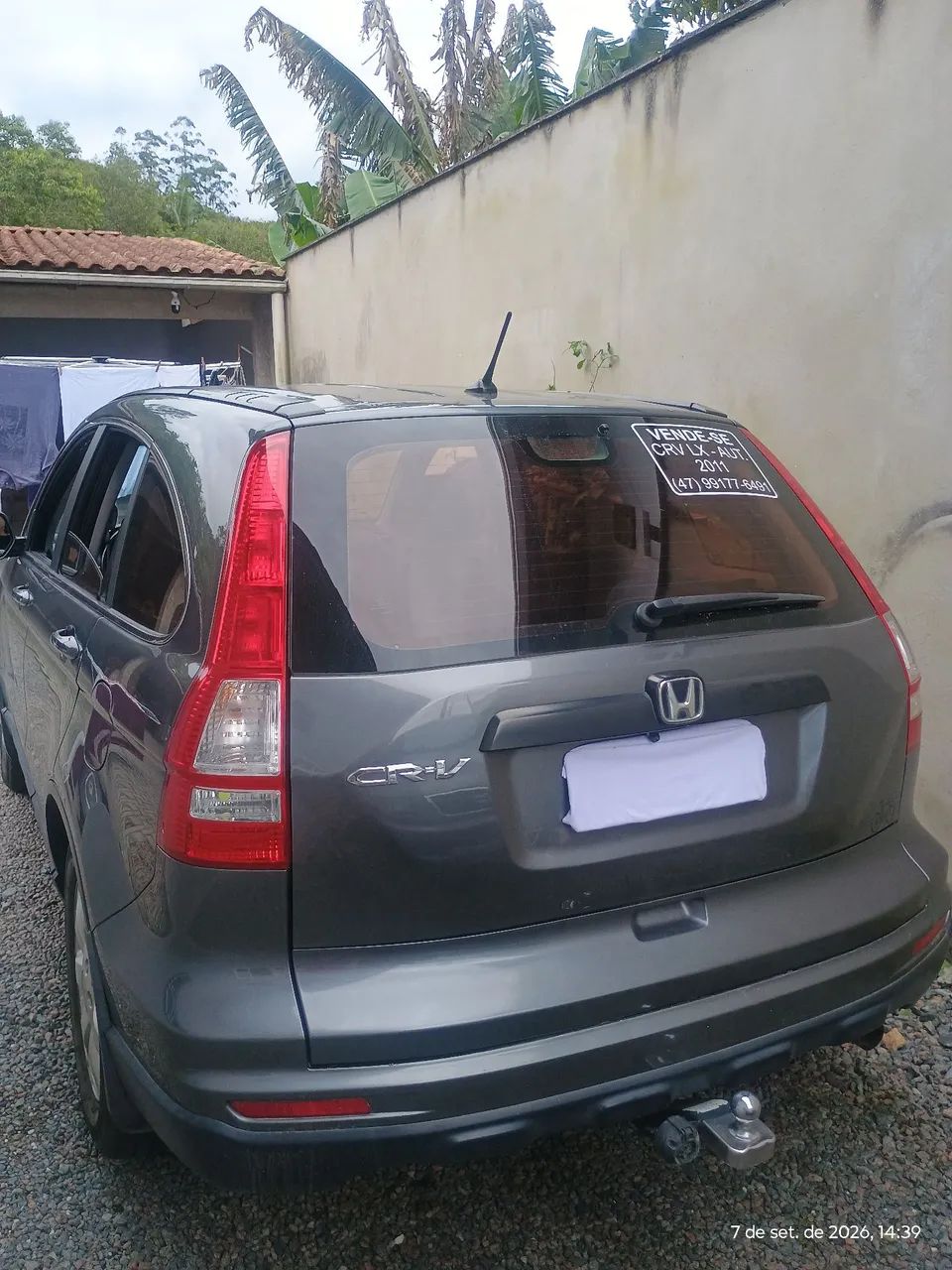 Honda Cr-V CR-V LX 2.0 16V 2WD/2.0 Flexone Aut. 2011