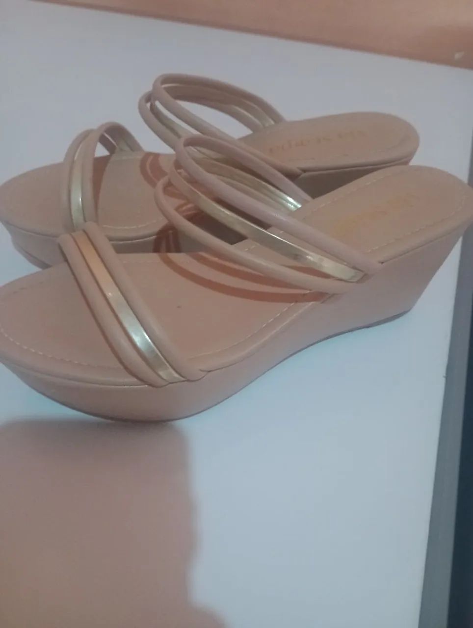 Sandália salto baixo  - Foto 2