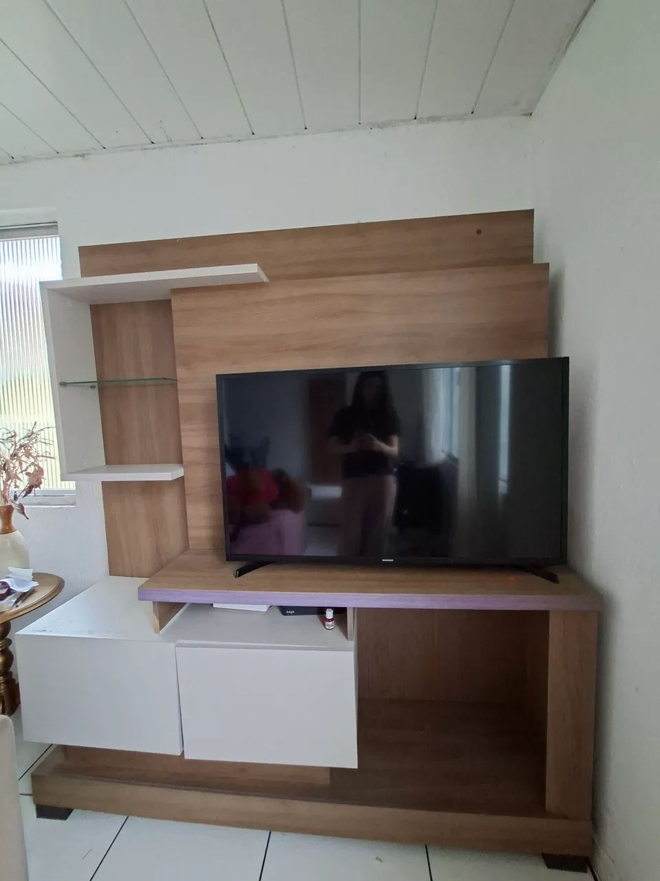 RACK PARA TV - USADO, EM BOAS CONDIÇÕES.  - Foto 2