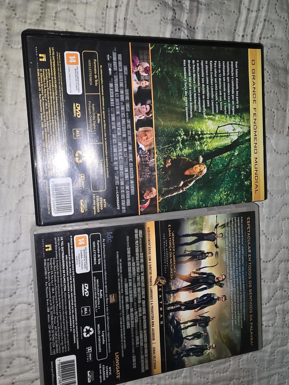 Jogos Vorazes & Em Chamas - DVD - Foto 2