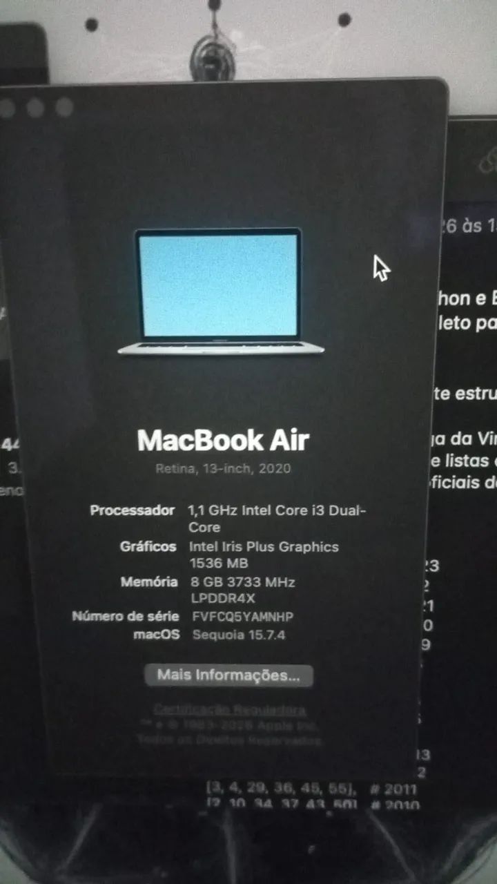 MacBook Air 13-inch 2020 - Notebooks - Jardim Brasília, Uberlândia