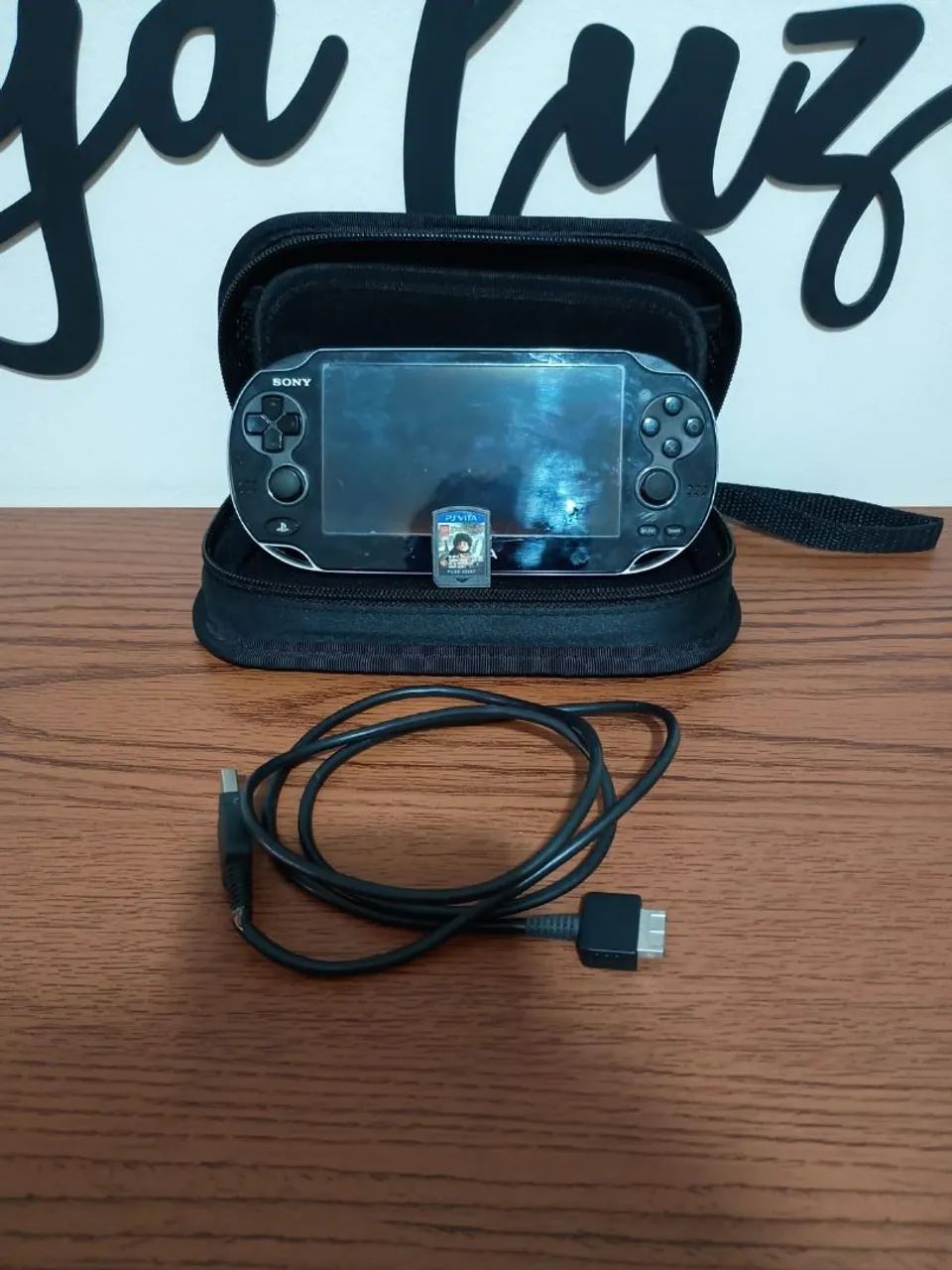 Psvita + Jogo + Case de Brinde 