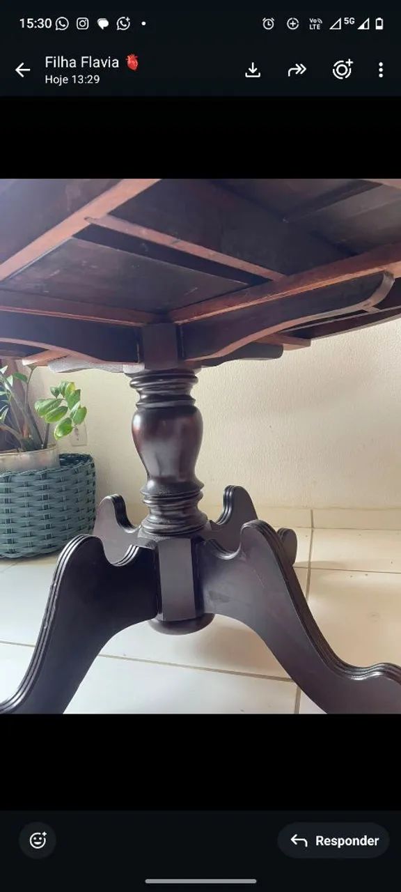 Mesa madeira 