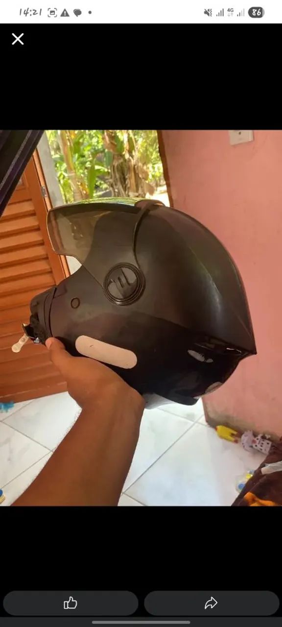 Vende-se um capacete aberto  - Foto 2