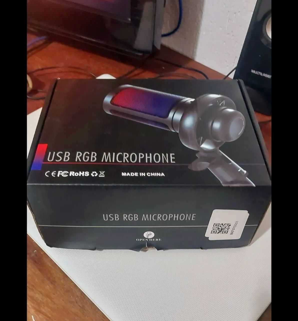 USB RGB Microphone Condensador - Foto 5
