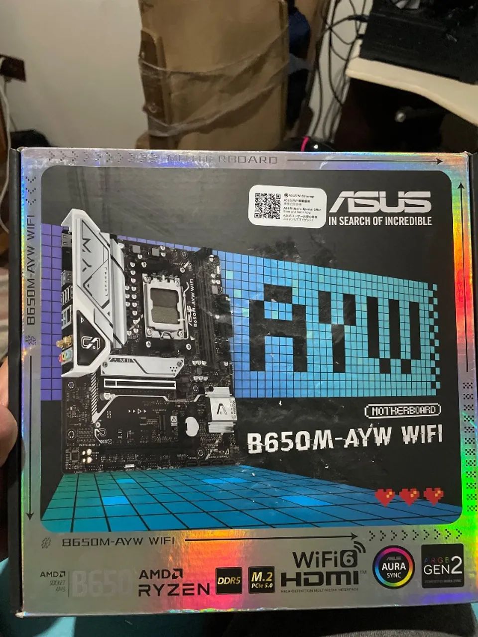 PLACA MÃE - ASUS B650M-AYW WIFI