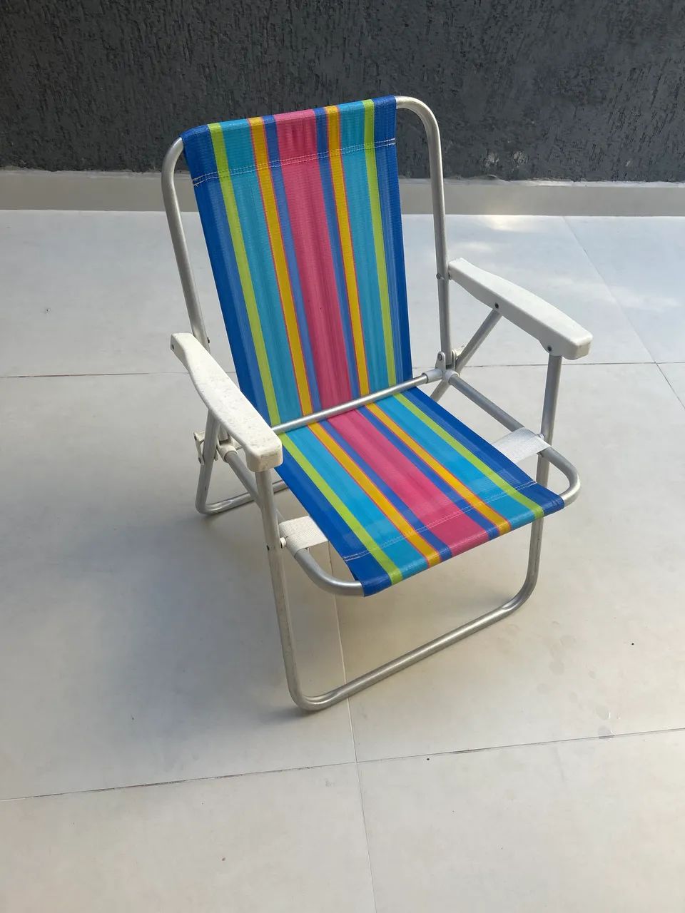 Cadeira de praia alumínio 