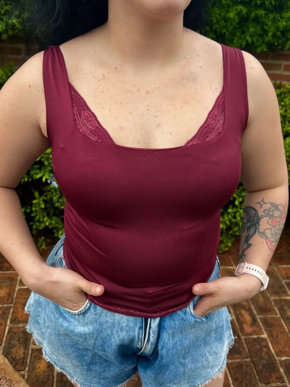 Blusinha alcinha renda - Foto 2