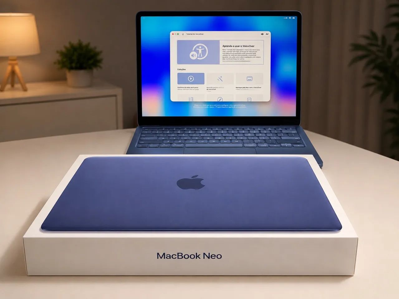 Mac Book Neo 256GB Azul/Índigo / NOVISSÍMO - Foto 2