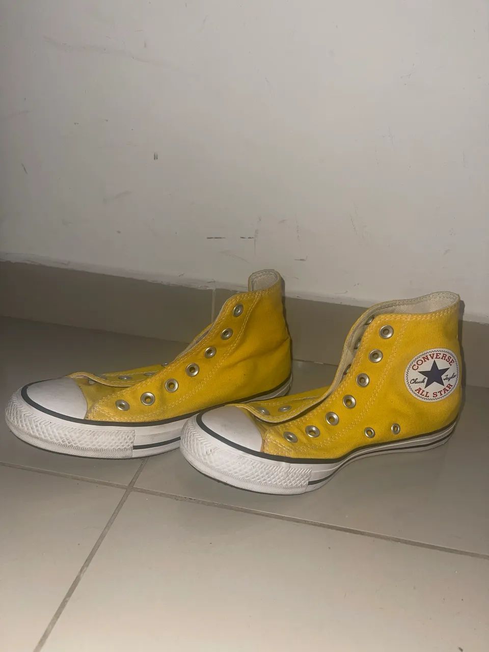 All Star amarelo 