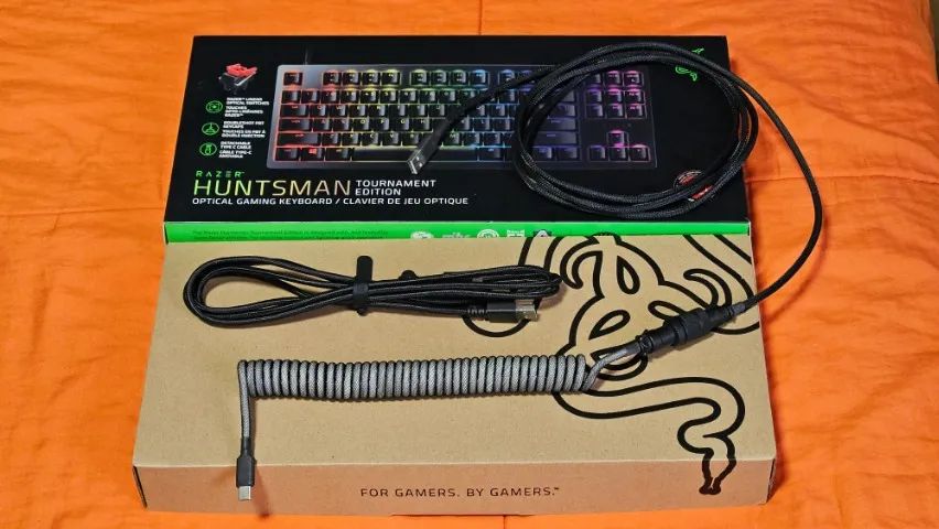 Teclado Razer Huntsman V2 TKL + Cabo Coiled de Brinde! - Foto 5