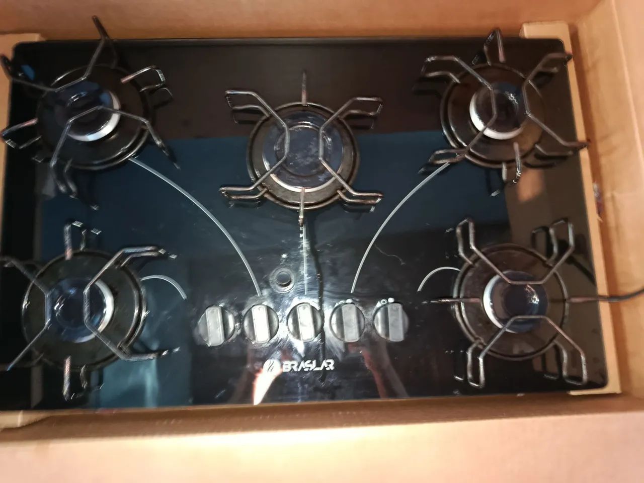 Fogão Cooktop 5 bocas sucata