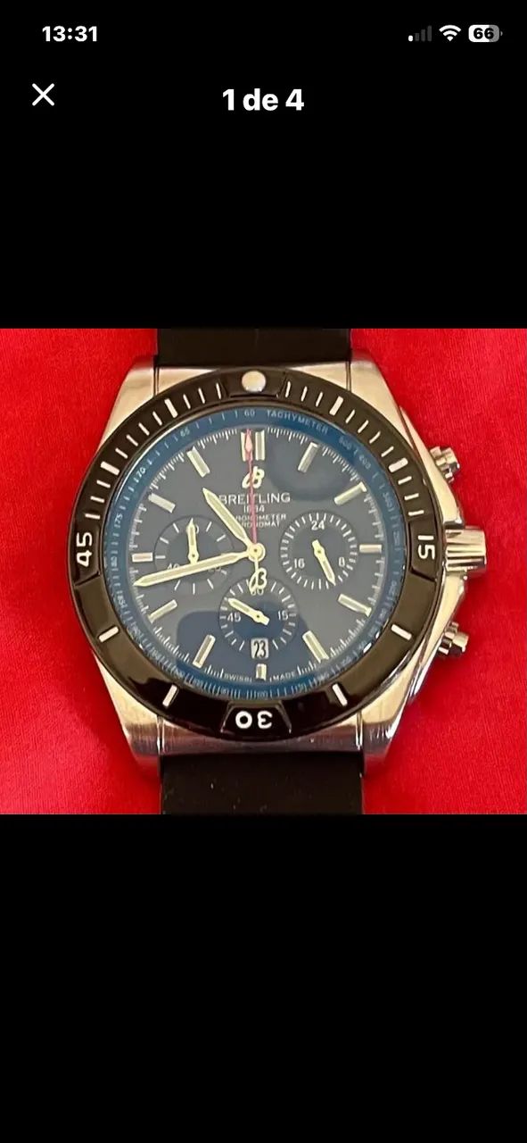 BREITLING CRONOMAT estudo troca 
