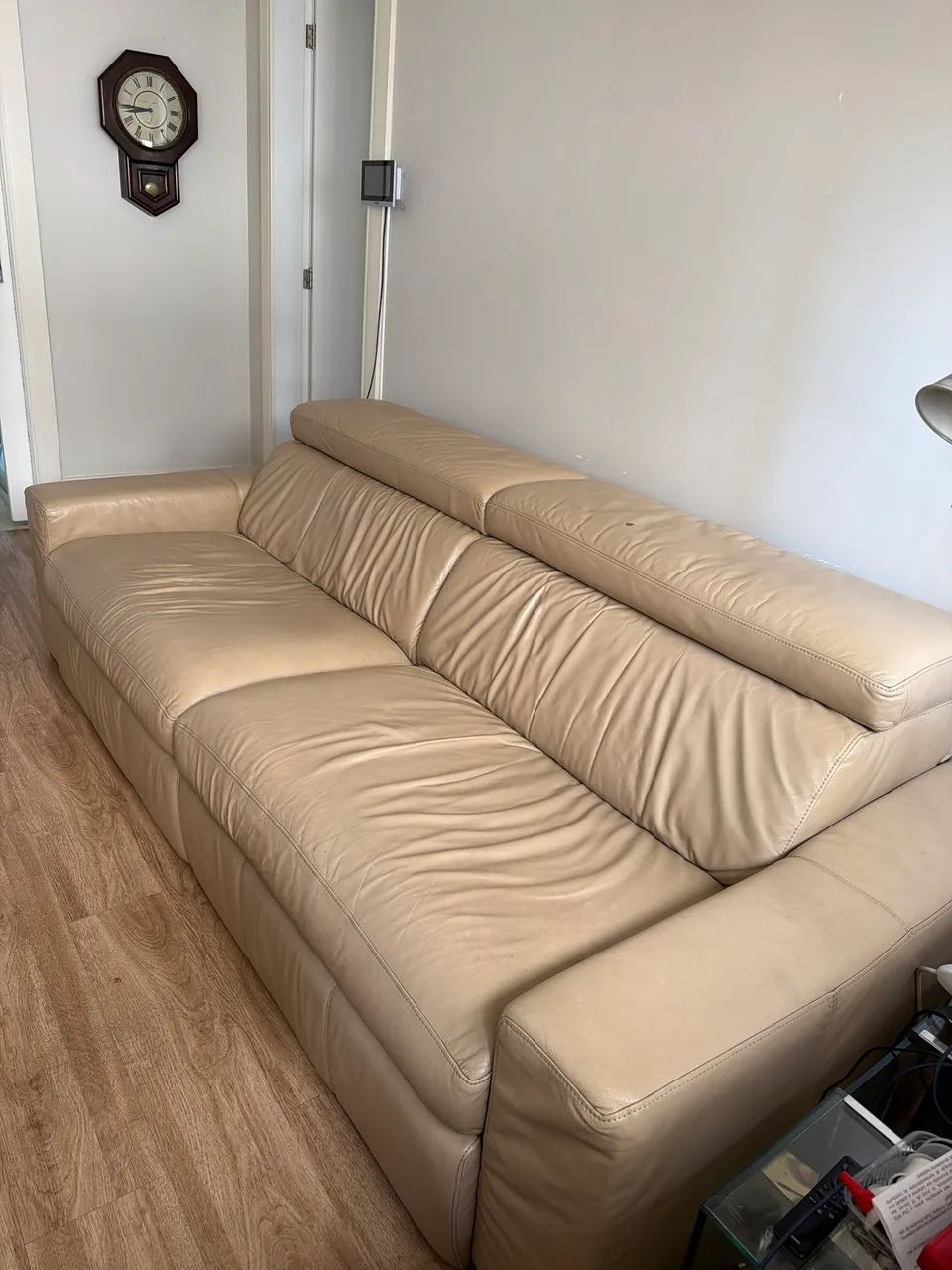 Sofá Couro Automático Reclinável Líder  - Foto 3
