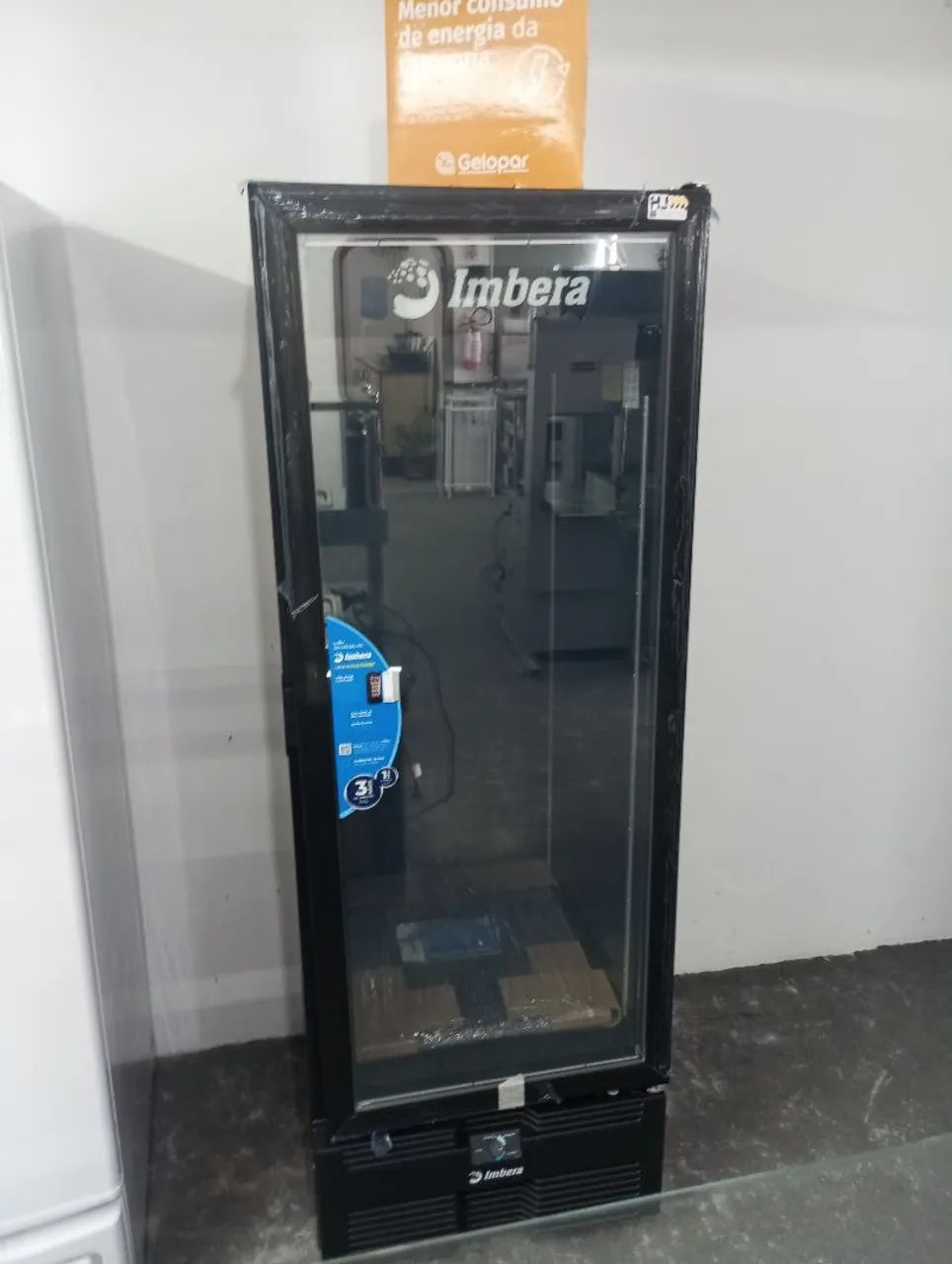 NZ. Freezer vertical porta de vidro 570L IMBERA 
