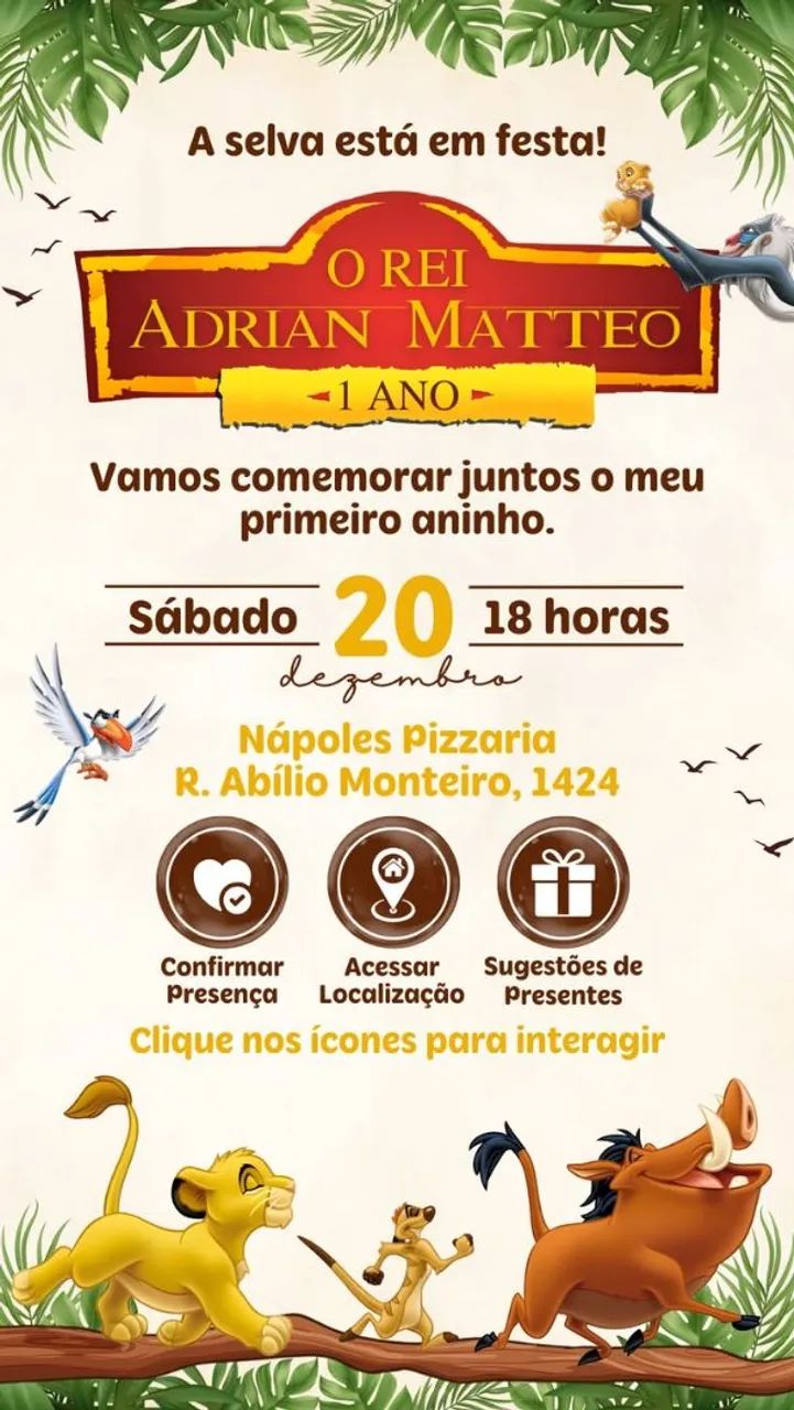 Convite virtual  - Foto 2
