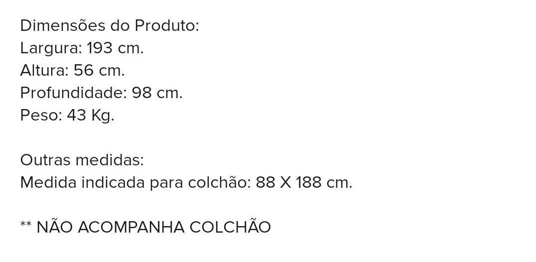 Bicama 2 gavetas -  não acompanha colchão  - Foto 5