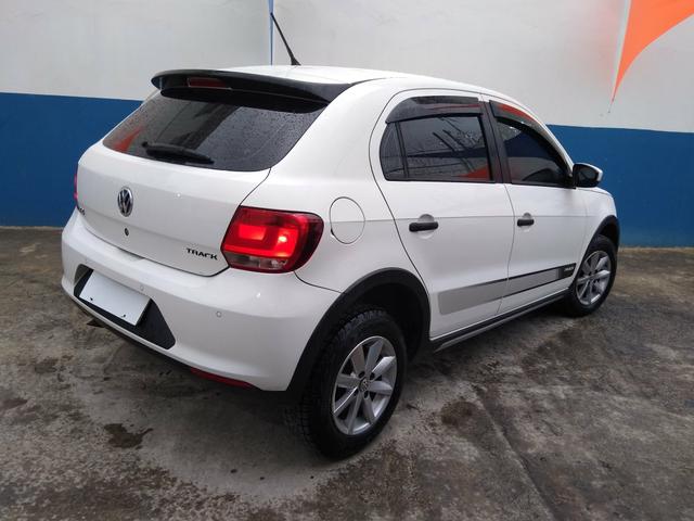 Gol track 2014 1.0 completo+couro e rodas - Foto 10