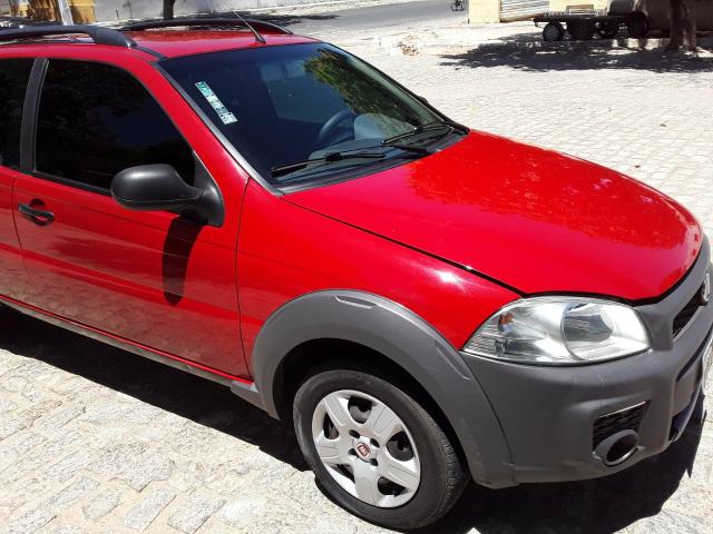 Fiat Strada Working 1.4 vermelha Apenas Venda - Foto 9