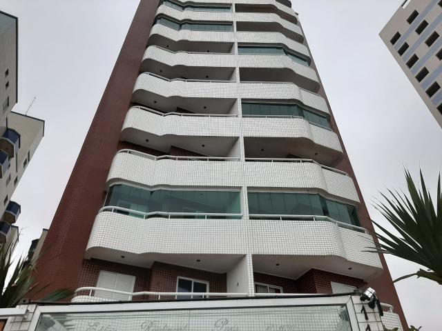 Locação definitiva - Praia Grande - Caiçara - Frente ao Mar - 01 dormitório - Foto 7