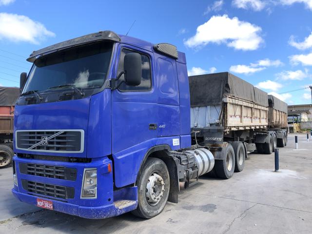 Volvo FH 440 2008/09 engatado no Bi caçamba Rosseti 2010 - Foto 12