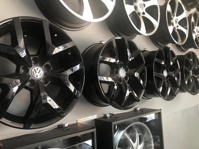 Rodas Aro 20 Amarok V6 Black Piano - Foto 5