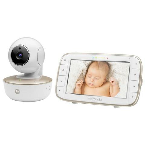 Babá Eletrônica Motorola MBP-855 Connect Tela 5" WiFi Branco - Foto 2