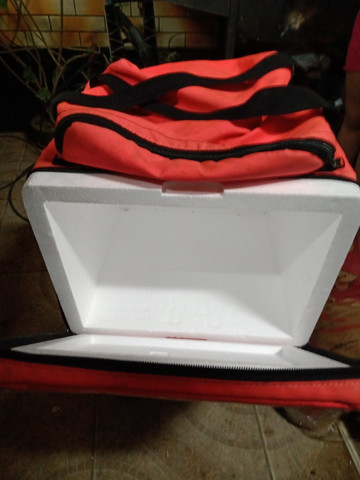 Caixa de isopor 45 litros (ideal para bag)
