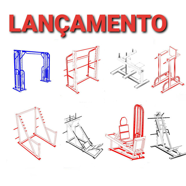 95 Projetos para construção de máquinas academia