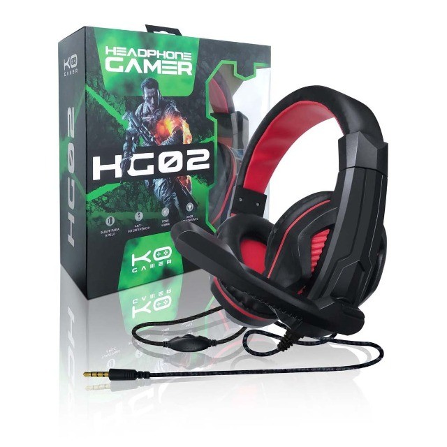 Fone Headset Gamer P2 MBtech GB53115
