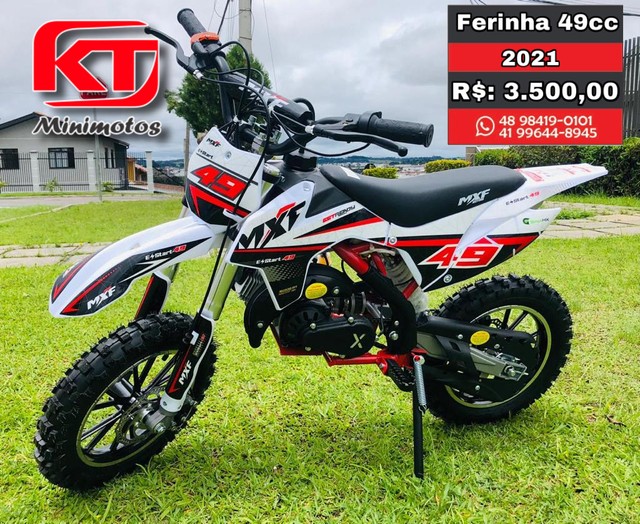 Faccin Motos Suzuki - Mxf Moto Cross 49c c/partida Eletrica