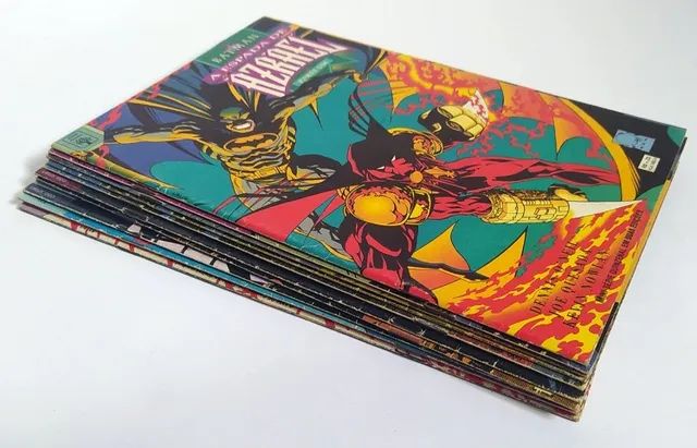 HQ Batman - 5 Minisséries Completas - 10 Edições - Editora Abril