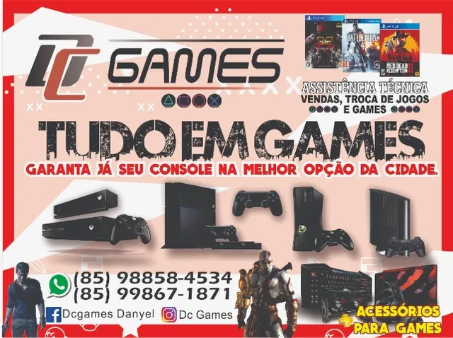 VENDAS DE CONSOLES OU TROCA DE JOGOS PS3/PS4 BRASIL