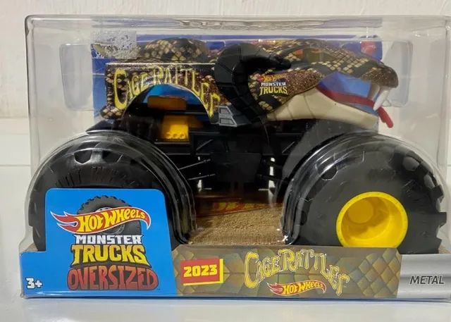 Hot Wheels Monster Trucks Oversized 2023 Cage Rattler