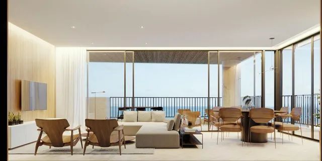 Apartamento com 3 dormitórios à venda, 142 m² por R$ 1.780.000,00 - Tambaú - João Pessoa/P - Foto 2