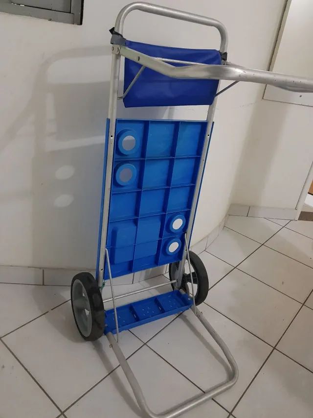 Carrinho de Praia em Alumínio com Extensor Mor - Foto 3