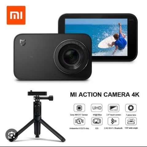 Câmera de ação 4k xiaomi mi action camera