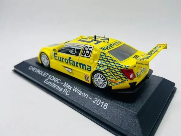 Coleção Stock Car - Chevrolet Sonic Max Wilson 2016 - Foto 3