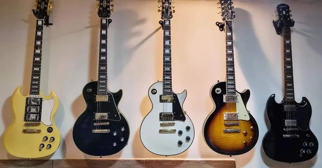 Guitarra Elétrica Epiphone Les Paul custom alpine white korea