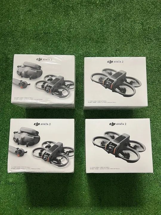 Drone Dji Avata 2 kit combo  3 baterias - Lacrado Anatel - Nota Fiscal