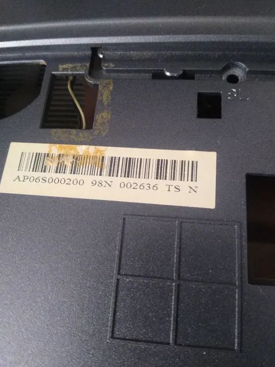 Carcaça inferior notebook Acer aspire 5516 completa - Foto 2