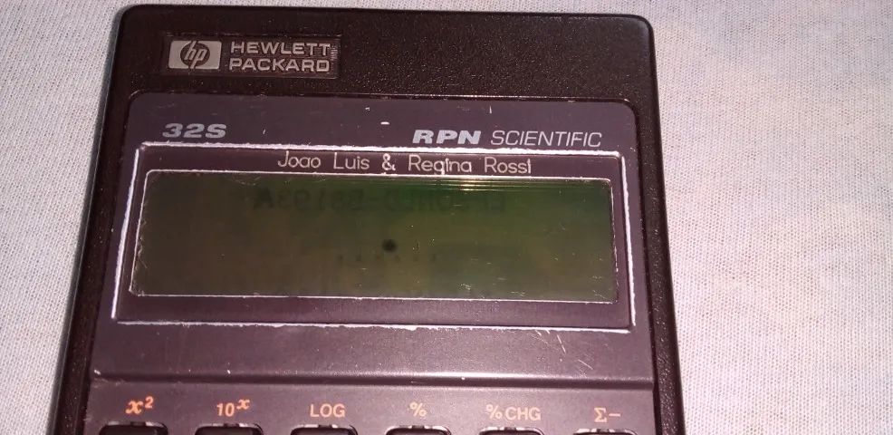 Calculadora HP 32S 