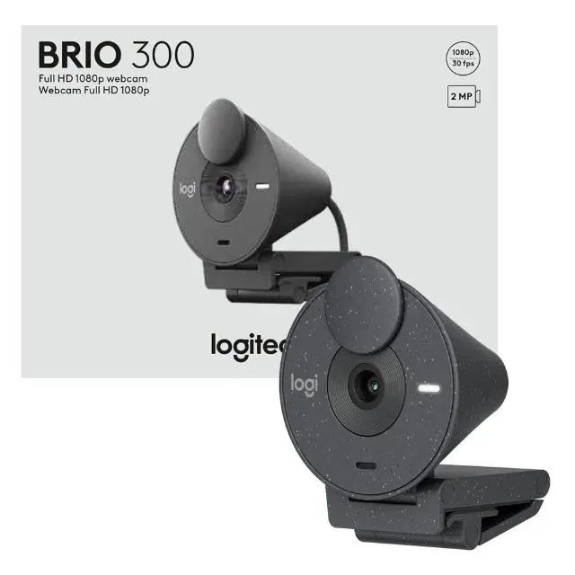 Webcam Full Hd Brio 300 Logitech