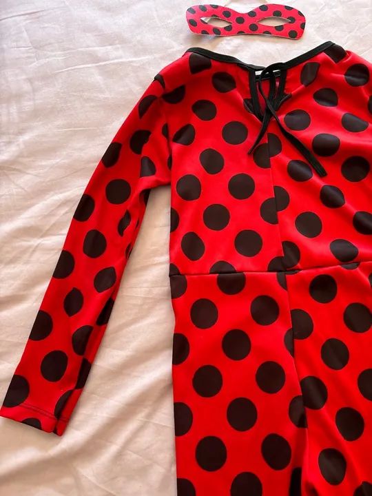 Fantasias Infantil Ladybug - Tamanho M - Foto 2