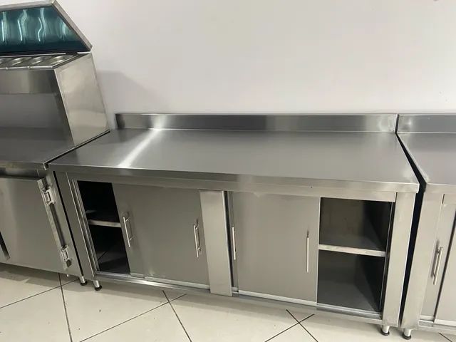 Gabinete industrial em aço inox sob medida  - Foto 2