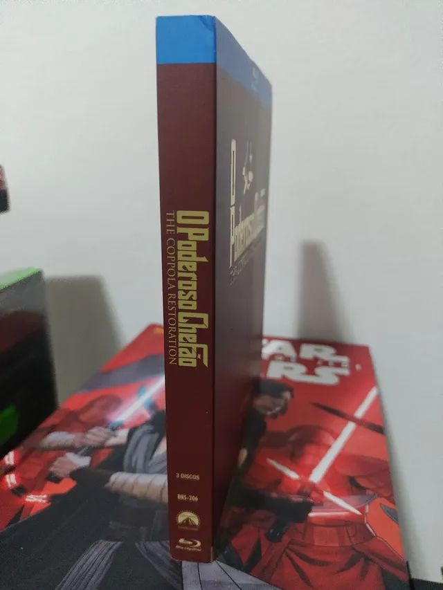 Blu-ray O Poderoso Chefão Trilogia - The Coppola Restoration(Com luva) - Foto 3